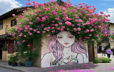 海盐怎么设计网红打卡墙绘