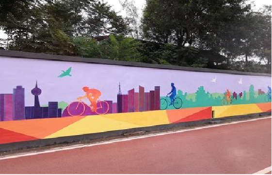 海盐墙体彩绘-围墙