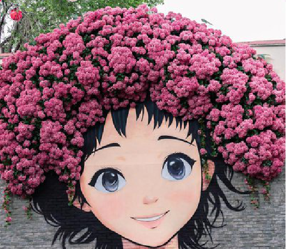 海盐墙体彩绘-网红墙打卡