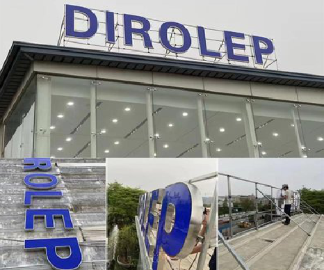 海盐楼顶发光字安装的注意事项。